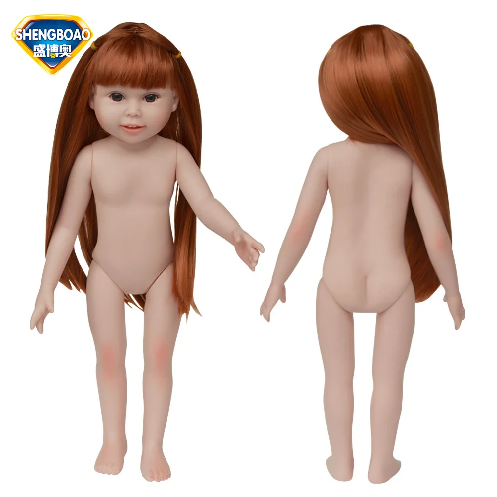 Shengboao American Girl Doll 45 Cm 18 Inch Nude Doll No Clothes And