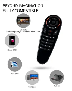 Image 5 - G30 remote control Air Mouse 2.4G motion sensing Gyro Voice Universal RF remote control IR Learning For PC smart Android TV Box