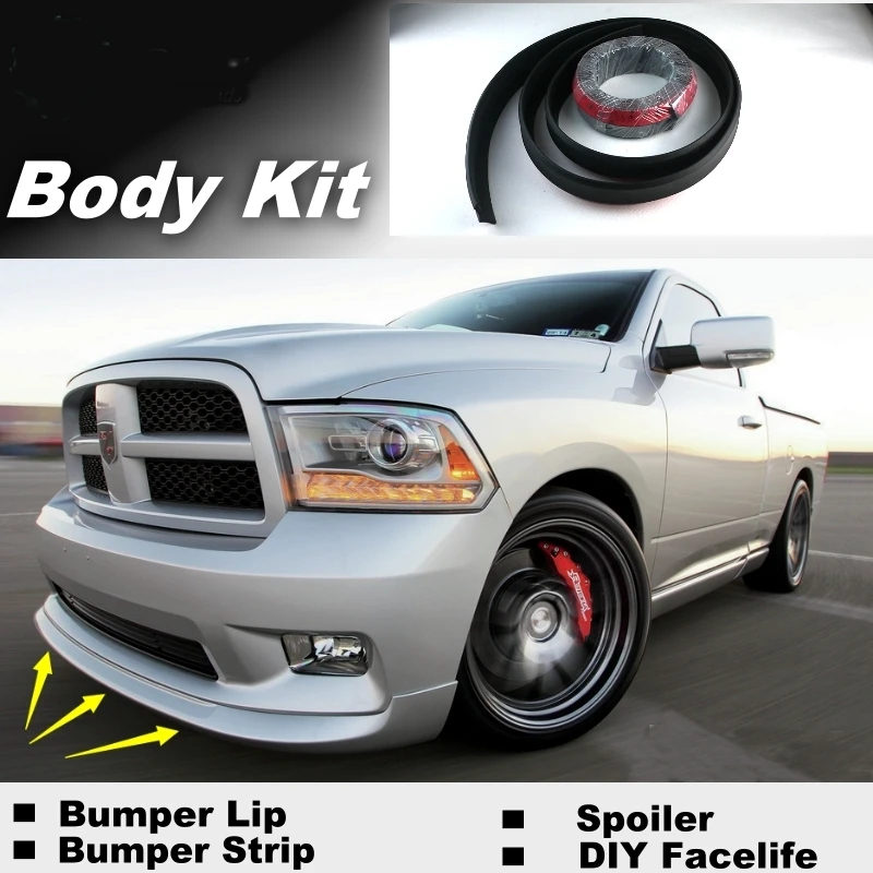 NOVOVISU Bumper Lip Deflector Lips For Dodge Ram SRT 10