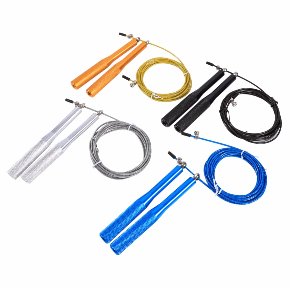 Professional Fitness Rope Adjustable Steel Wire Exercise Jump Rope