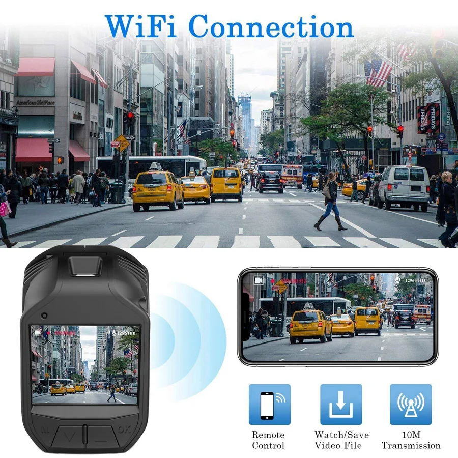 WHEXUNE 2," WI-FI Full HD 1296P ADAS Видеорегистраторы для автомобилей Камера Двойной объектив видео регистратор с ночным видением Автомобильный dvr рекордер Dash Cam