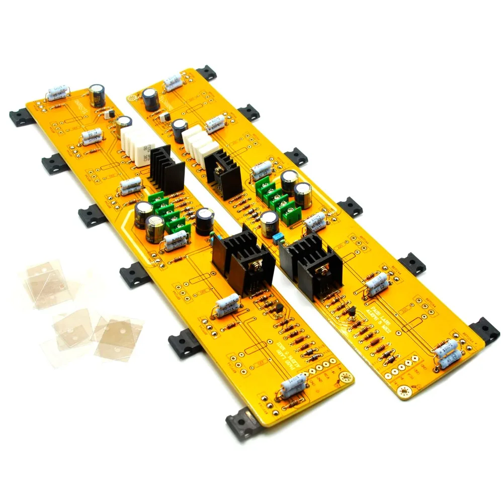 

One Pair Single-Ended 2*PASS A5 HIFI Power Amplifier Board IRF244 IRF9610 60W+60W DC35V / with balanced input unbalanced input