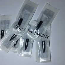 50 шт./партия черные пластиковые 3RL наконечники игл для татуажа для постоянного макияжа машинка для татуажа Biotouch Mosaic тату-пистолет