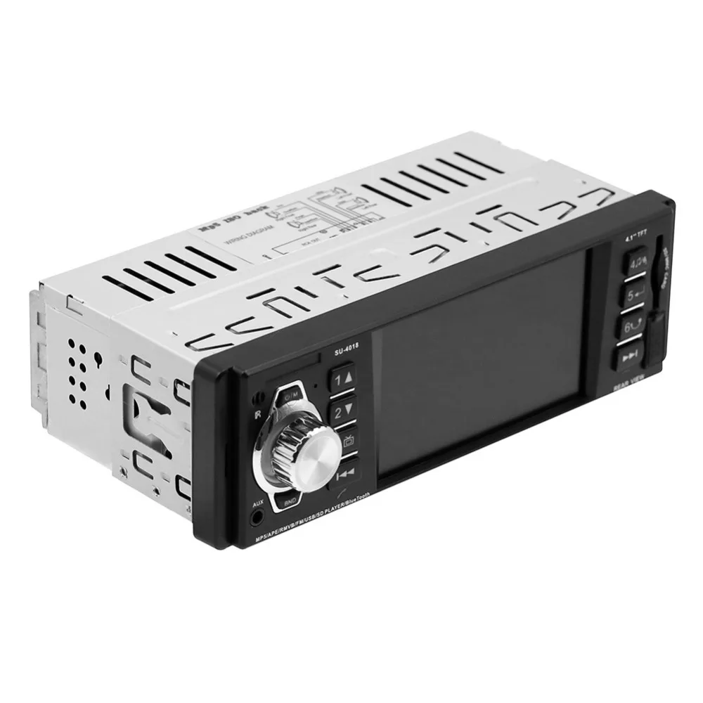 Автомагнитола 1Din MP5 мультимедийный плеер с поддержкой Bluetooth громкой связи FM/AUX/UDisk