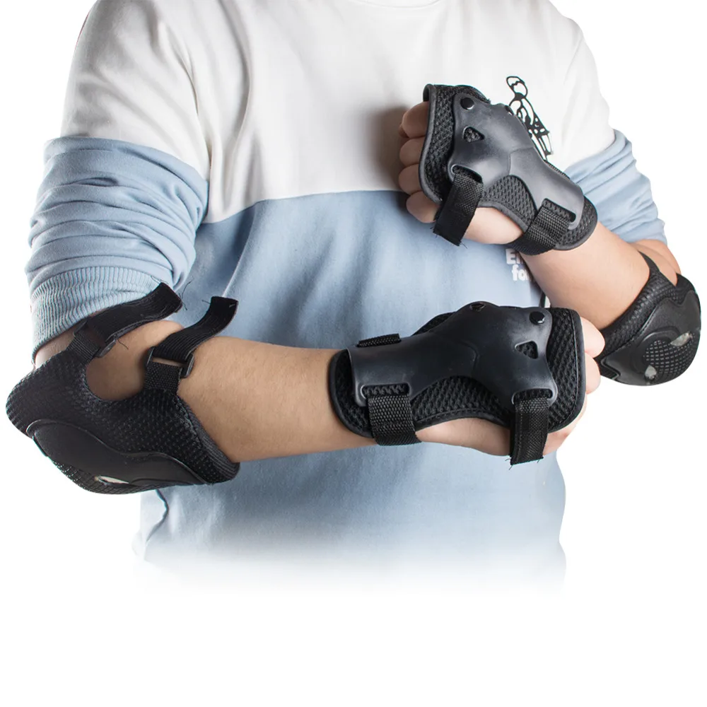 Buy 6 pcs Skateboard Roller Blading Elbow Knee Wrist