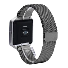 HL Миланезе магнитные Петля Нержавеющая сталь группы ремень Браслет для fitbit Blaze oc17 E21