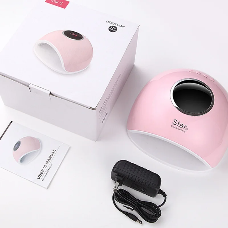 

72w 33pcs Led Lamp Light Nail Dryer Nail Polish Light Gel Drying Curing Machine