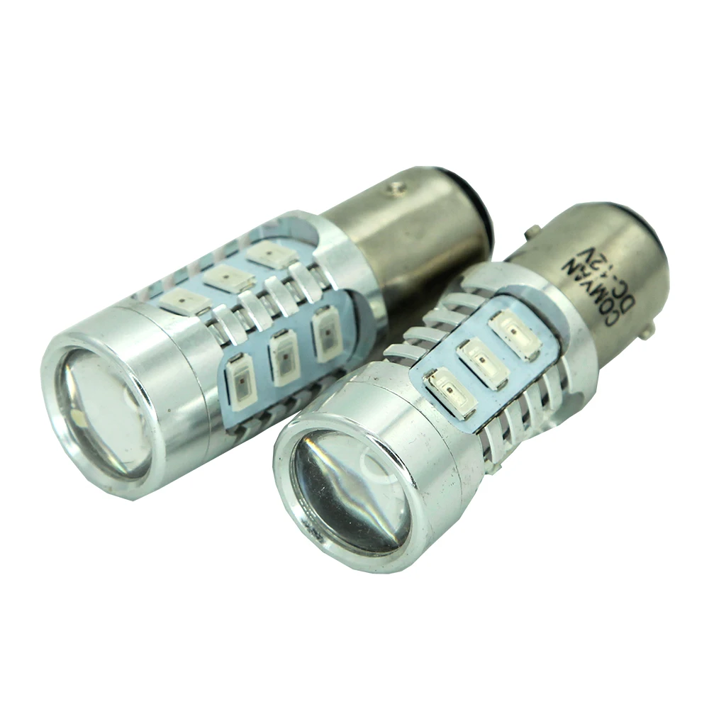 Маленький Blub 1157 BA15S 5730 15 SMD белый противотуманный хвост поворот 5 Вт светодиодный
