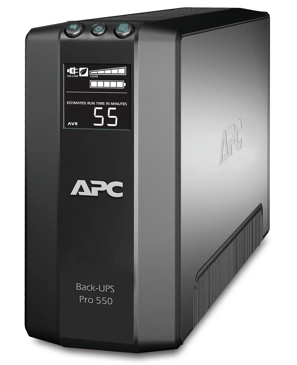 

APC Back-UPS Pro, 550 VA, 330 W, 155 V, 290 V, 50/60, 420 J