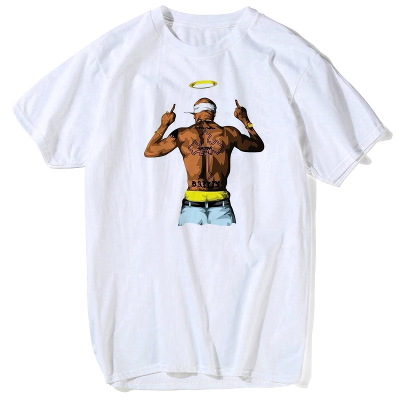 

new Cool T-shirt Men or Women hot 3d T-shirt Print Tupac 2pac Hip Hop Loose Leisure t-shirt Plus Size Summer Tops