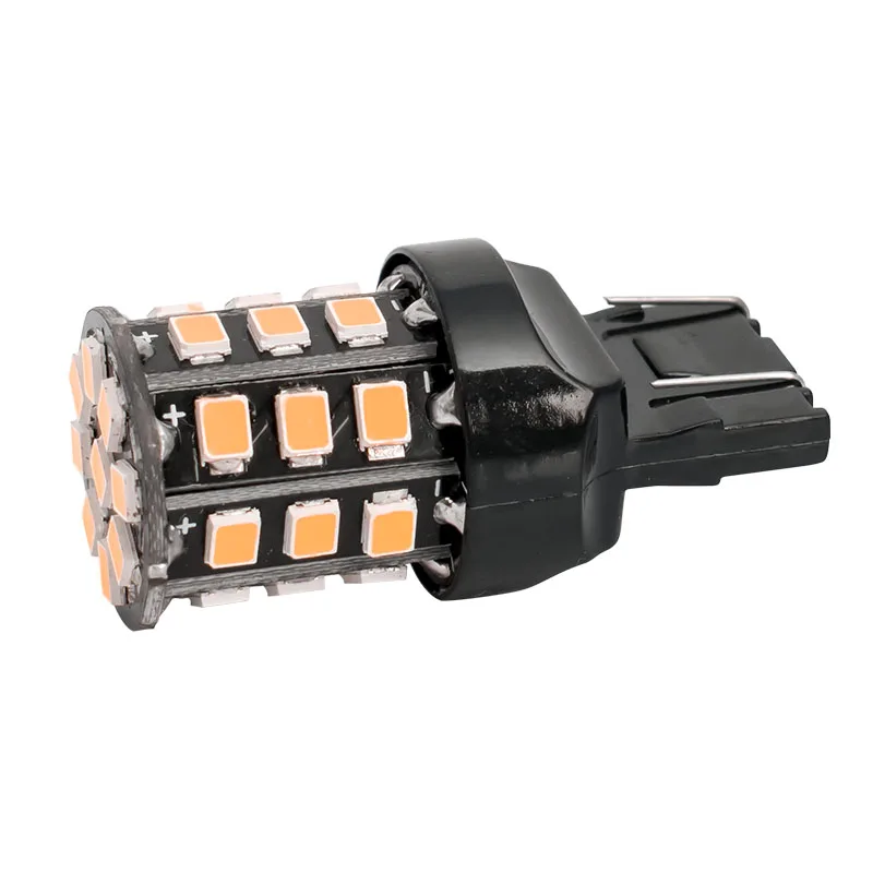 2 шт. T20 7443 W21/5 вт высокий яркий 33 SMD 2835 Светодиодный задний светильник стоп сигнал