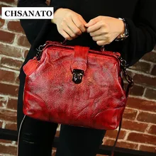 CHSANATO, маленькая сумка через плечо, сумки через плечо для женщин, сумки-мессенджеры, винтажные кожаные сумки, сумки для женщин от известного бренда