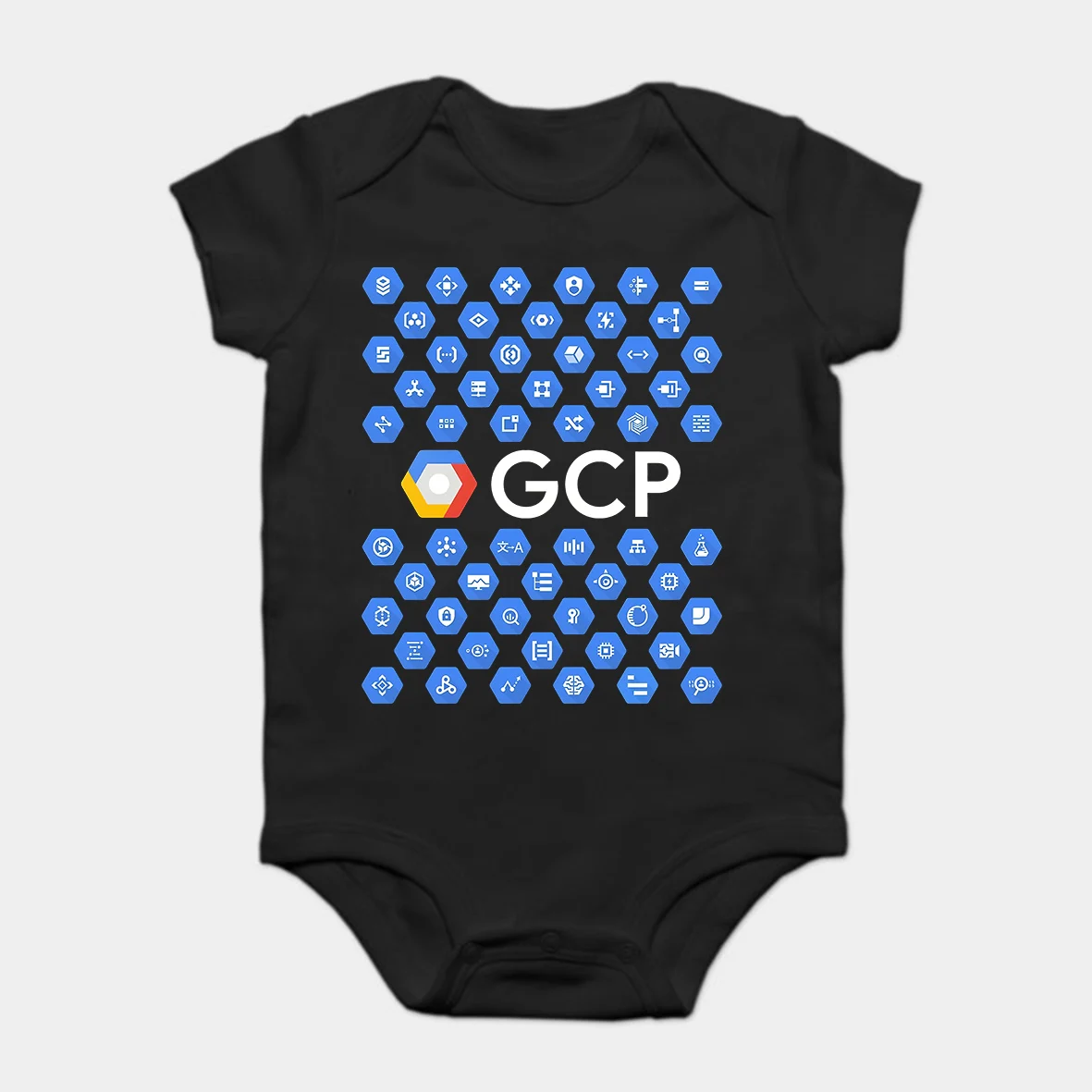 

Baby Onesie Baby Bodysuits kid t shirt Printed Cotton Short-Sleeve Google Cloud Platform