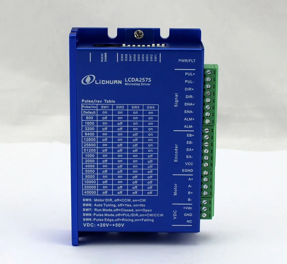 Lichuan 2 фазы 0.48нм Nema 17 шаговый двигатель замкнутый цикл управления LC42H249 Шаг