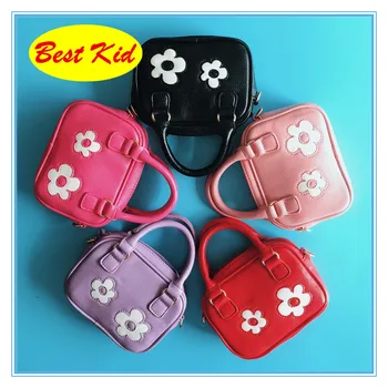 

DHL Free Shipping! BestKid Stylish Handbags for Childrens 2019 Newest Flower Totes Kids Brand Bags Toddlers coin purse SMT039D