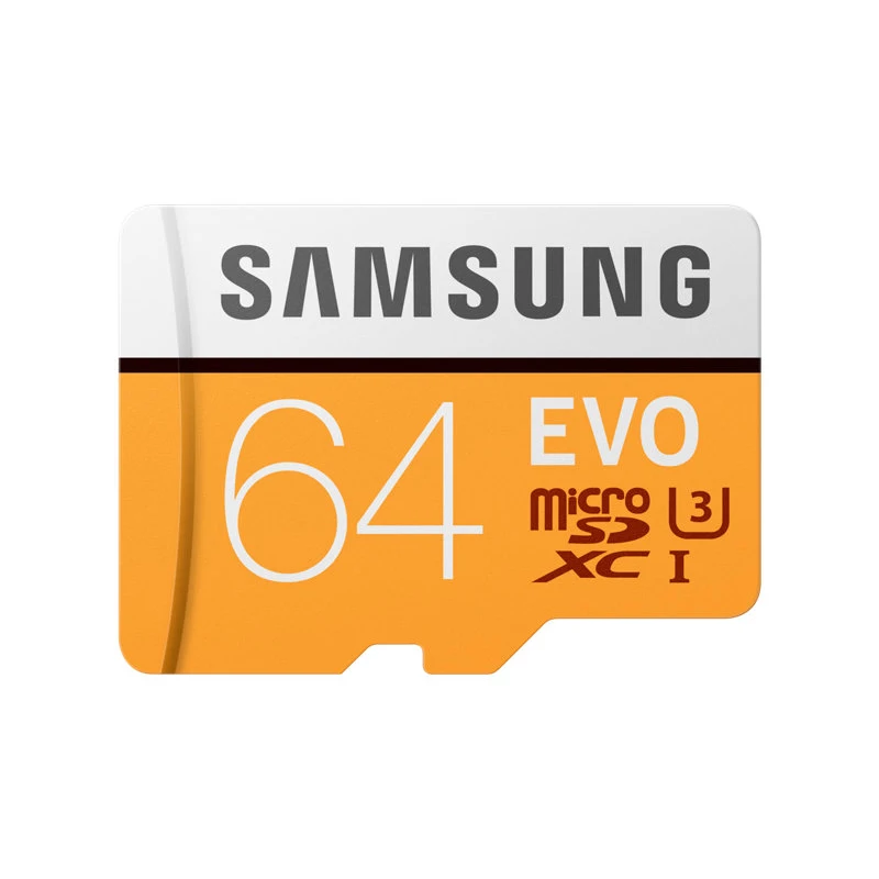 64GB 100MBs U3 Карта памяти SAMSUNG Micro SD карта EVO 128 Гб 64 Гб 32 Гб microSDHC C10 TF карта microSDXC UHS-I флэш-карта для смартфонов и планшетов - Емкость: 64GB 100MBs U3