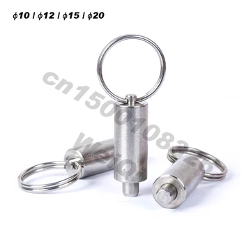 

Indexing plungers without collar,Spring pins ,ring type ,303 Stainless Steel