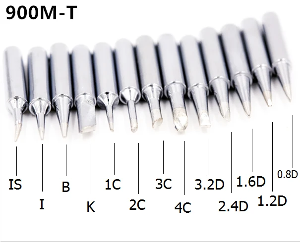 SZBFT паяльник 900M-T серии для Hakko 936 паяльная станция - Цвет: 13pcs