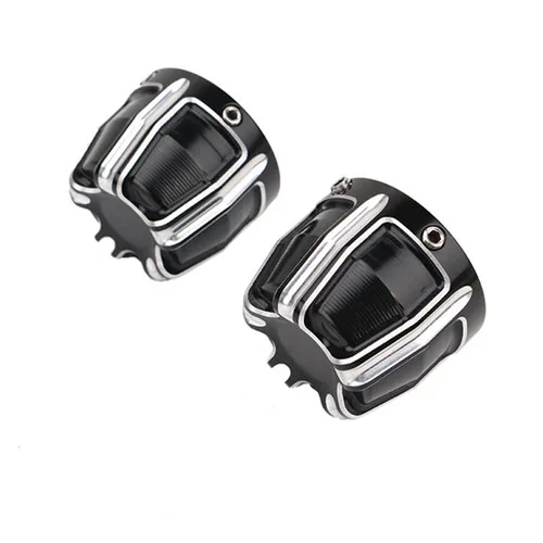 Pair Motorcycle Cnc Front Axle Nut Cover Bolt Kit For Harley Dyna Fatboy Electra Glide Sportster 1200	V-Rod Touring Fltr Flht