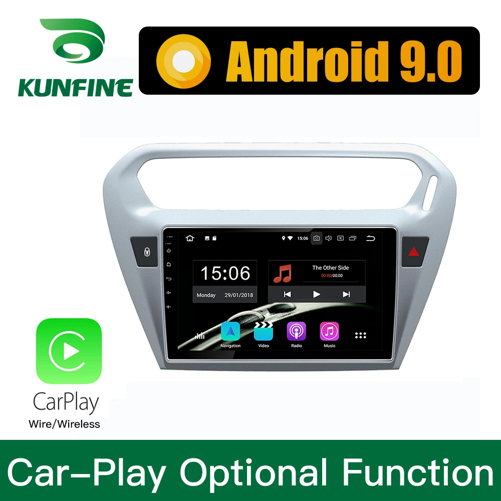 

Android 9.0 Ram 4G Rom 64G PX6 Cortex A72 Car DVD GPS Multimedia Player Car Stereo For CITROEN Elysee 2014 Radio Headunit