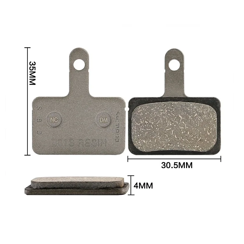 Shimano дисковые Тормозные колодки B01S (из смолы) для BR