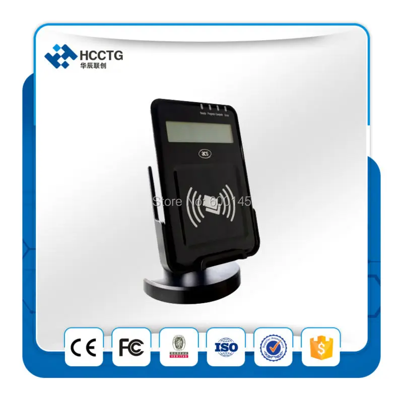 

ACS RS232 iso7816 NFC Smart Vehicle-mounted RS232 Card encoder Reader with LED With free SDK For Access Control -ACR122L