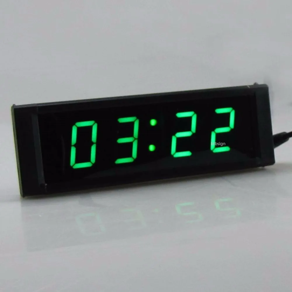 aliexpress : buy green led countdown timer 1'' 4digits school