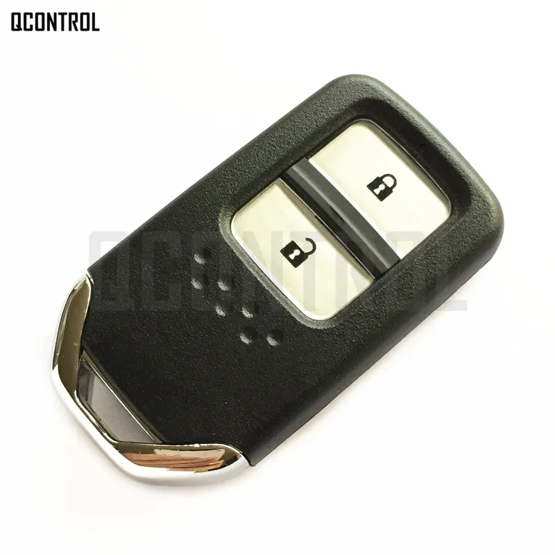 QCONTROL Автомобильный Дистанционный умный ключ для Honda 72147-T5A-G01 Fit City Jazz XRV Venzel HRV Element CRV