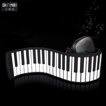 DoReMi 88 Keys Professional Roll Up USB MIDI Electronic Organ Piano Flexible font b Musical b
