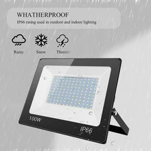 Светодиодный прожектор Точечный светильник 220 В светодиодный светильник водонепроницаемый IP66 прожектор заливающего света отражатель светильник s для сада уличный настенный светильник ing