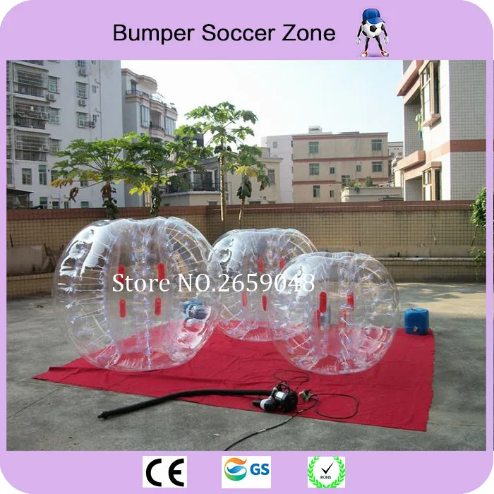 Бесплатная Shipping1.5m Пластик надувные шары пузырь футбольный мяч бампер Бурлящий шарик пузырь Футбол щебень отскакивая