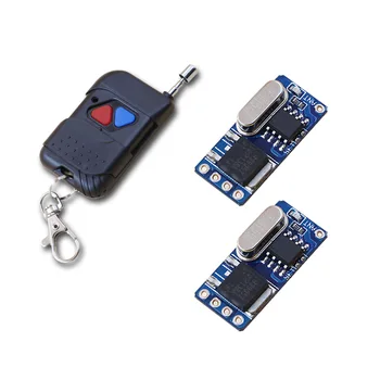 

Hot Sale DC3.5V-DC12V 3.7V 5V 6V 12V Mini Remote Control Switch System Receiver Transmitter Learning Code 1A Max Load