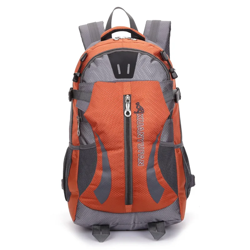 Мужской Водонепроницаемый рюкзак унисекс, рюкзак для путешествий, спортивная сумка, рюкзак для альпинизма, туризма, альпинизма, кемпинга, рюкзак для мужчин - Цвет: Оранжевый