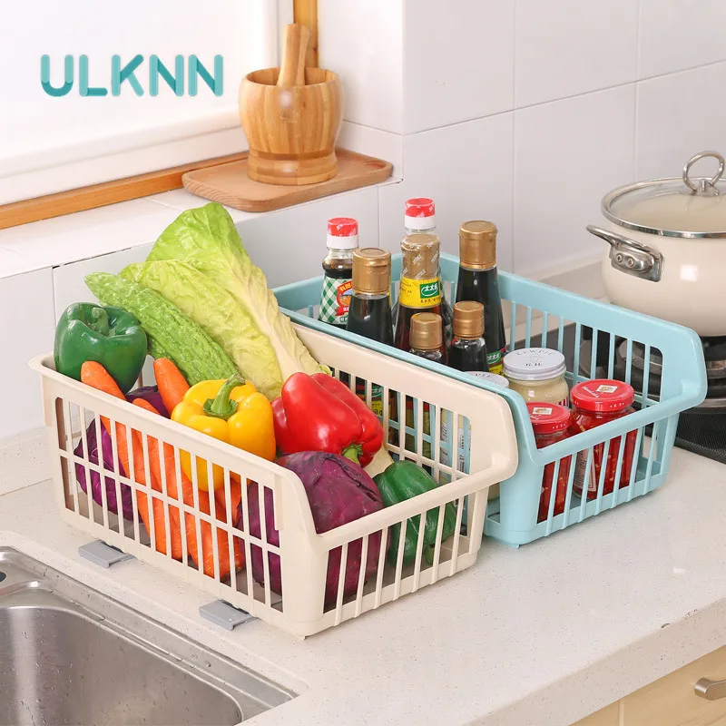 

Stackable Kitchen Storage Basket Plastic Receive Box for Cloths/Snack/Book/Sundries/Fruit Saving Room Houseware Eco Friendly PP