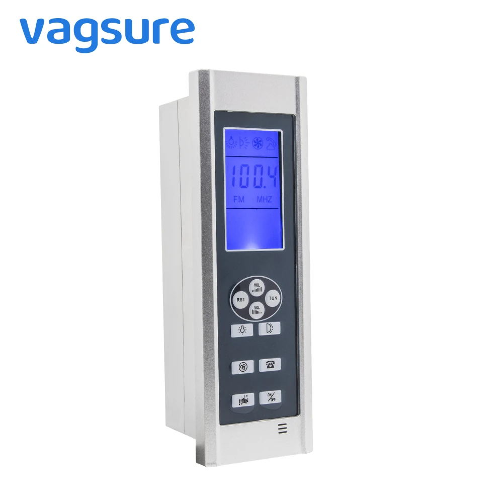 Skup Certyfikat ce AC 12V wyświetlacz ekranu LCD prysznic Radio panel kontrolny prysznic szafka sterownicza