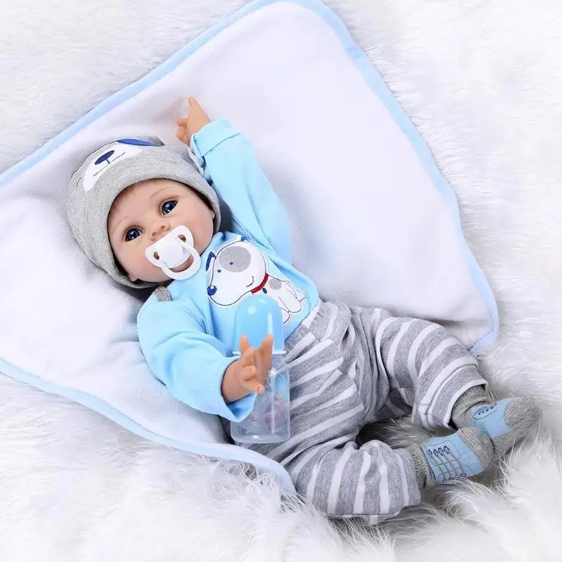 

Reborn Baby Bebe Doll Gentle Touch Cute Soft Silicone Lifelike Pretend Play Nebworn Doll Toys Children Gift Simulation Doll
