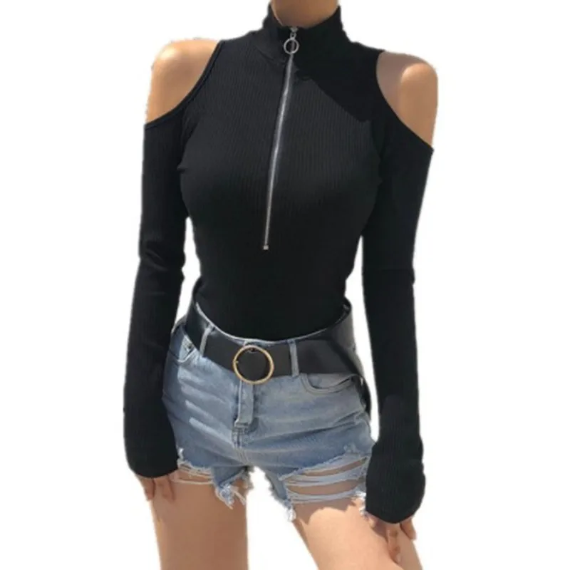 black fringe bodysuit