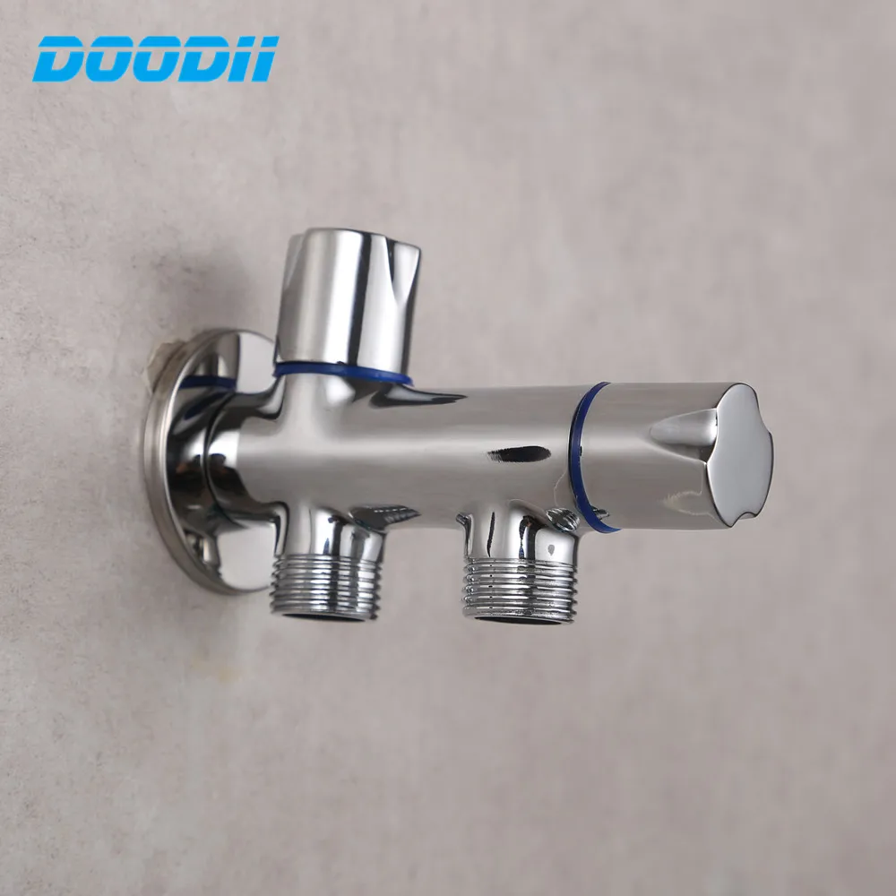 Brass Chromed Bibcock Cold Tap Washing Machine Faucet wc Bibcock Faucet