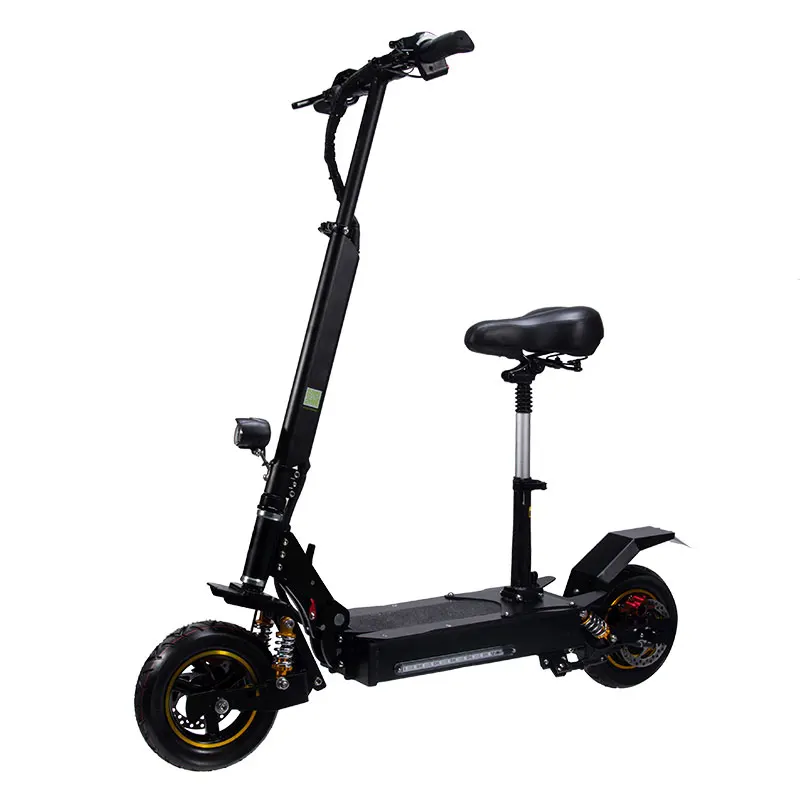 Excellent JS 800W 46V Electric Scooter Max Speed 45km/h Motor strong powerful scooter camping skateboard adulte e-scooter foldable ebike 0