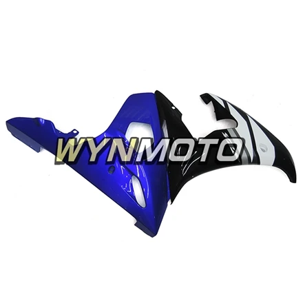 Выполните обтекатели комплект для Yamaha R6 03-04 2003 2004 впрыск АБС пластмасса кузов электронный атомайзер кадров синий панель