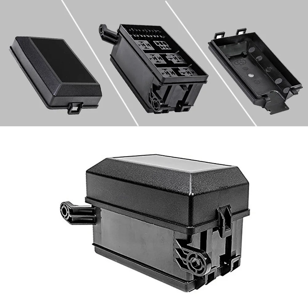 

New 1 Pcs Waterproof 6-Slot Relay Fuse Box Block for Automotive Marine Truck