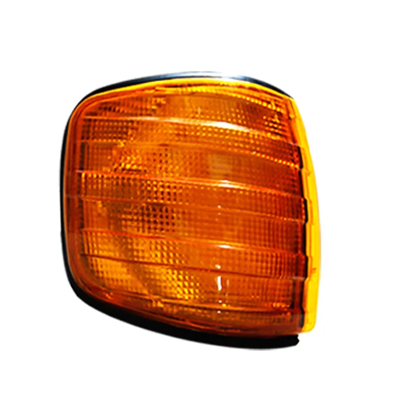 Автомобильная Передняя угловая лампа, желтый светильник поворота, крышка для Mercedes Benz W126 300SE 1500SE 1560SE(0008209121