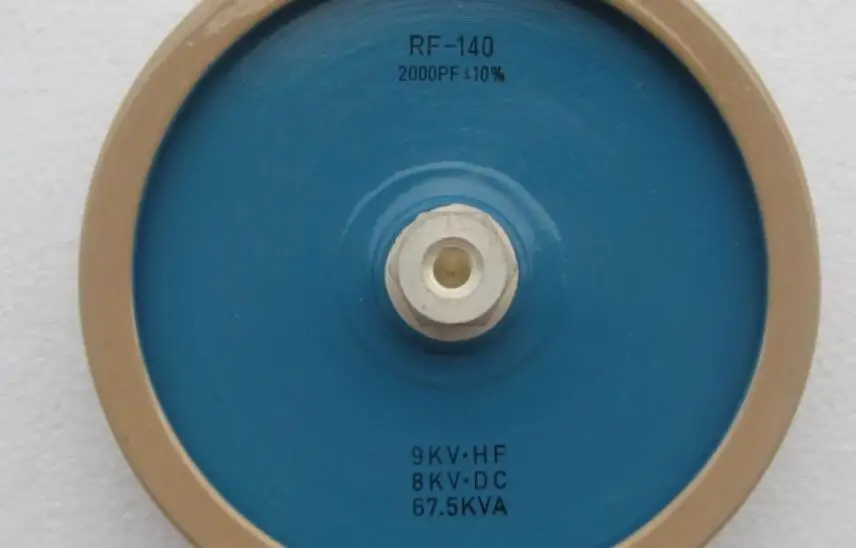 

RF-140 2000PF 9KVHF 8KVDC 67.5KVA High-frequency machine high-voltage high-power ceramic ceramic capacitor