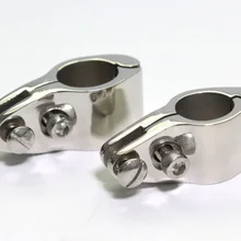 Морская Лодка 316 нержавеющая сталь ручная направляющая труба Хомут для трубы с булавкой 1 1/" 38 мм