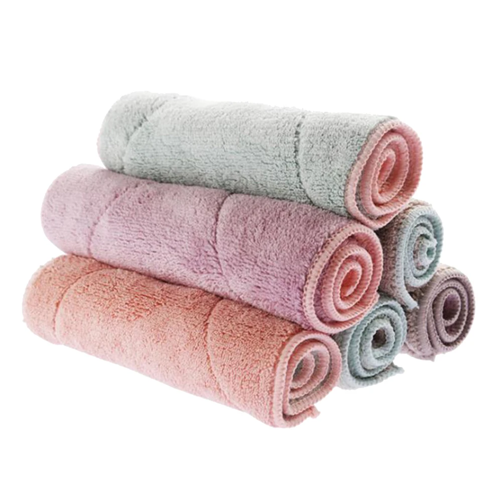 

10pcs/Set Mutipurpose Dish Cloth Inodore Rapid Dry Washing Wiping Rags Cleaning Cloth For Kitchen Dishes Cups Bowl