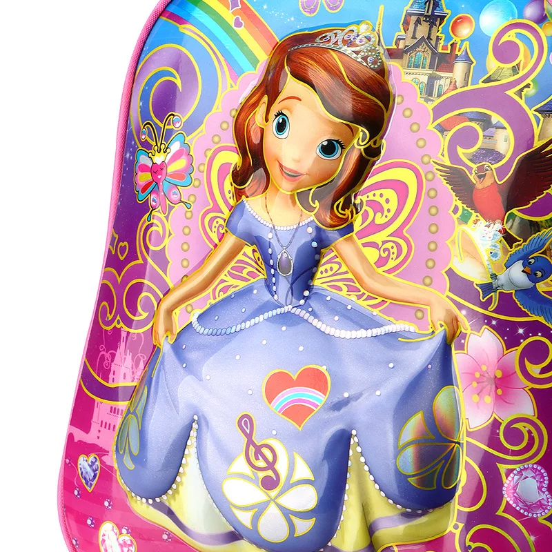 Детская школьная сумка Disney мультяшный рюкзак принцессы Холодное сердце Софии на