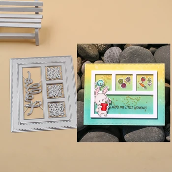 

Gallery Frame Metal Cutting Dies Stencils for DIY Scrapbook Photo Album Paper Card Decorative Craft Embossing Die