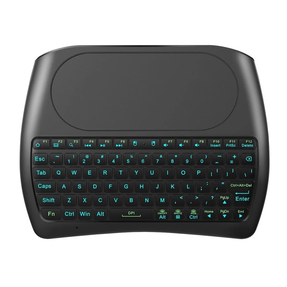 

79 Keys Pad Mouse For Tablet Backlight Plug And Play Keyboard Wireless For Android TV Box Handheld Remote Multimedia Mini