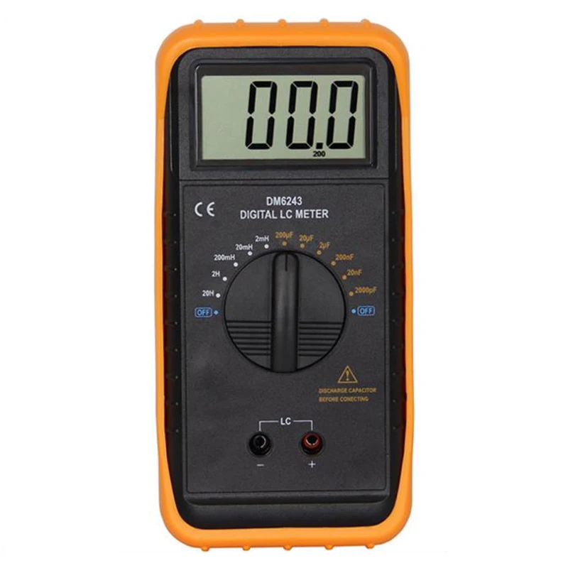 

DM6243 Handheld Digital Multimeter Portable Backlight AC/DC Capacitance Tester XL830L Multimeter Precision Measurement Tester