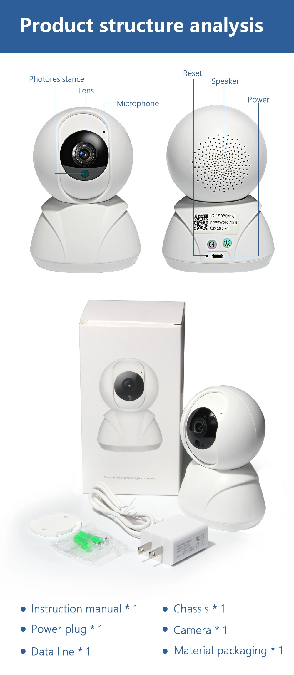 INQMEGA 1080P IP Camera Wireless Home Security Camera Surveillance Camera Wifi 2MP Night Vision CCTV Camera Baby Monitor YOOSEE